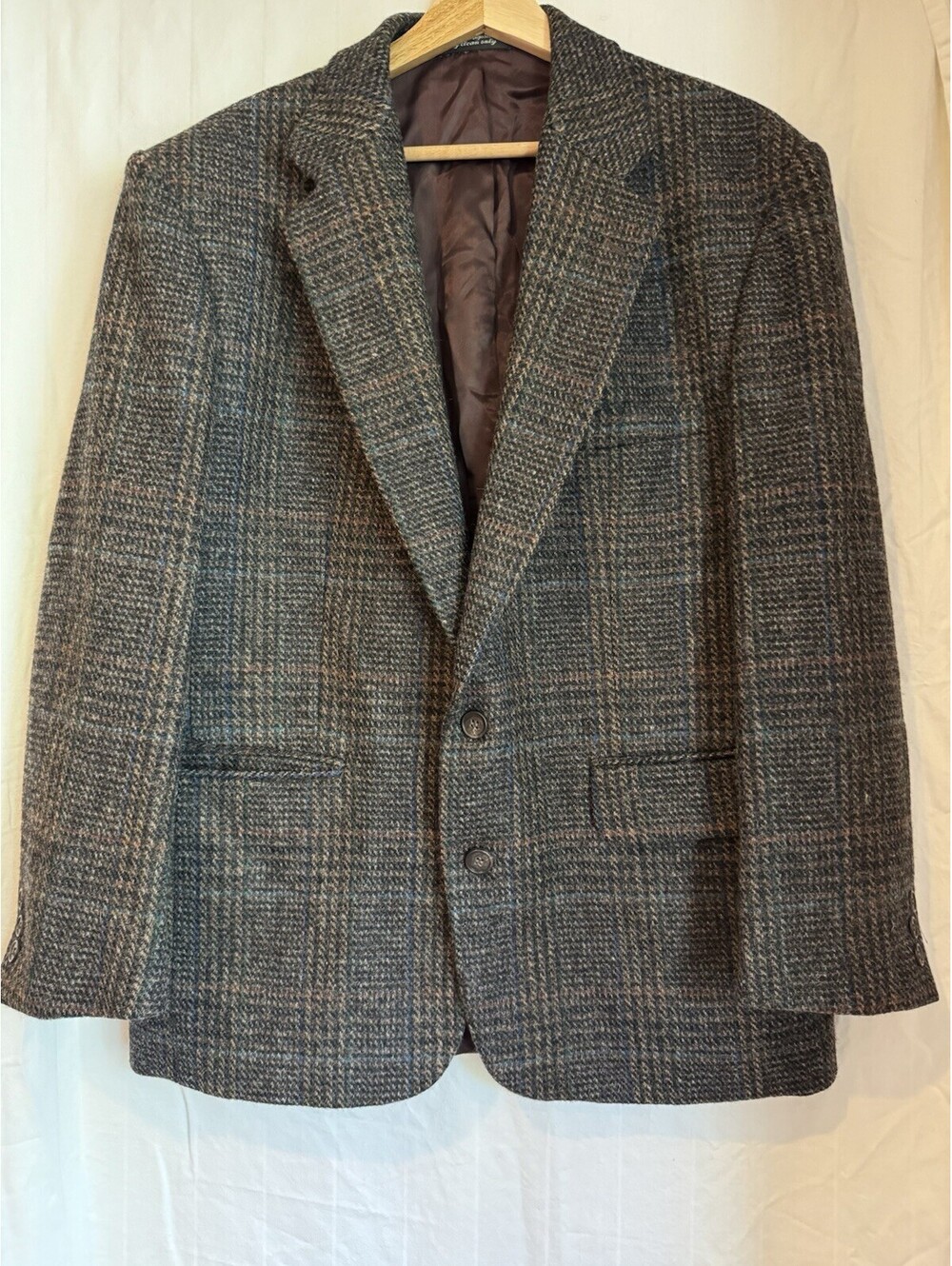 Vintage incredible! Men’s 40 Wool Tweed Plaid Sport Coat David Burr